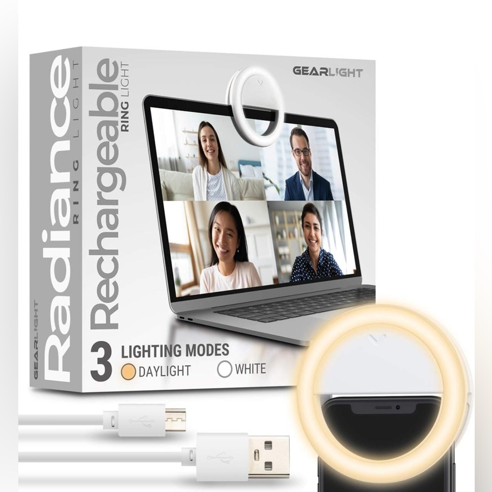 gearLight Selfie Ring Light